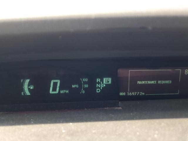 JTDKN3DU3F0394711 - 2015 TOYOTA PRIUS WHITE photo 9