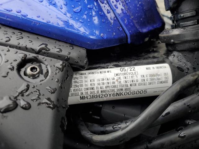 MH3RH20Y6NK008005 - 2022 YAMAHA MT-03 BLUE photo 10