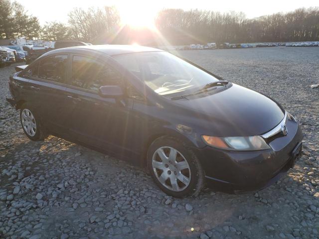 1HGFA16557L034428 - 2007 HONDA CIVIC LX BLUE photo 4