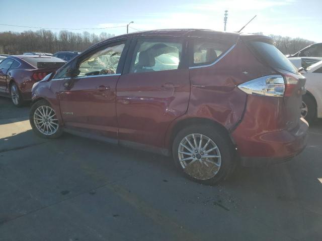 1FADP5BU8FL109412 - 2015 FORD C-MAX SEL MAROON photo 2