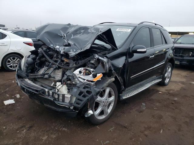 4JGBB22E78A432156 - 2008 MERCEDES-BENZ ML 320 CDI BLACK photo 1