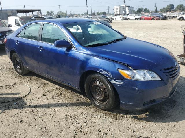 4T1BK46K07U005474 - 2007 TOYOTA CAMRY LE BLUE photo 4