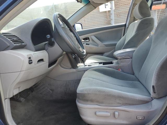 4T1BK46K07U005474 - 2007 TOYOTA CAMRY LE BLUE photo 7