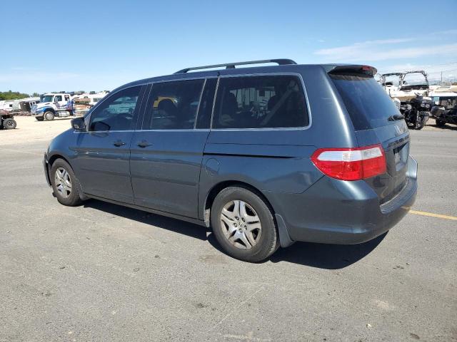 5FNRL38645B420586 - 2005 HONDA ODYSSEY EXL BLUE photo 2