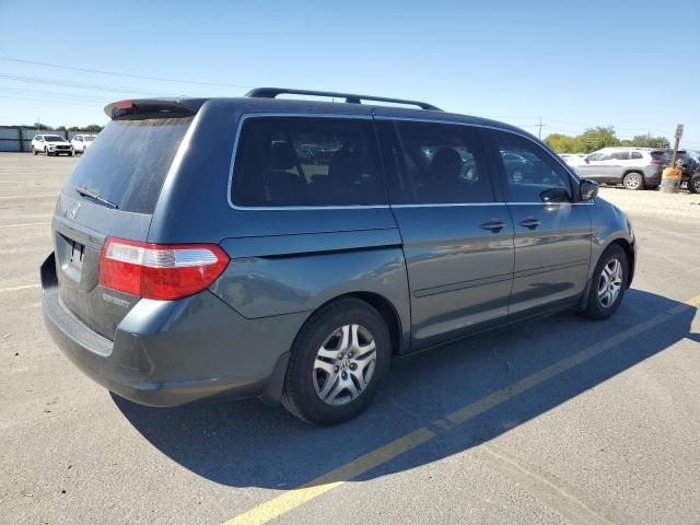 5FNRL38645B420586 - 2005 HONDA ODYSSEY EXL BLUE photo 3