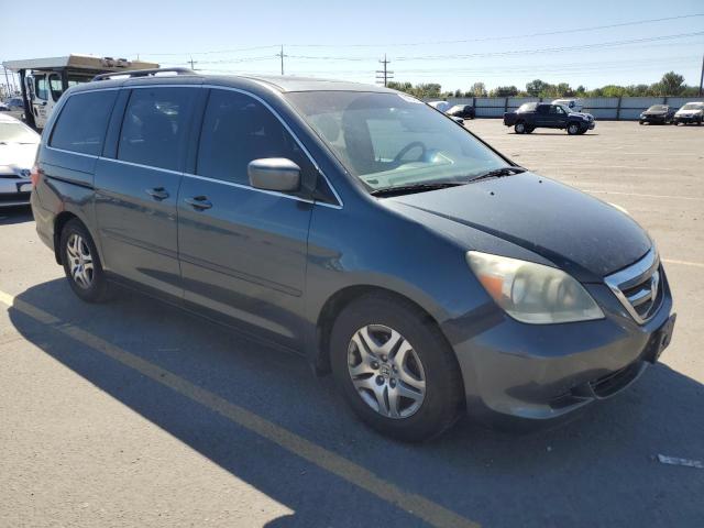 5FNRL38645B420586 - 2005 HONDA ODYSSEY EXL BLUE photo 4