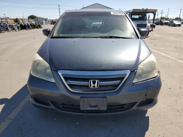 5FNRL38645B420586 - 2005 HONDA ODYSSEY EXL BLUE photo 5