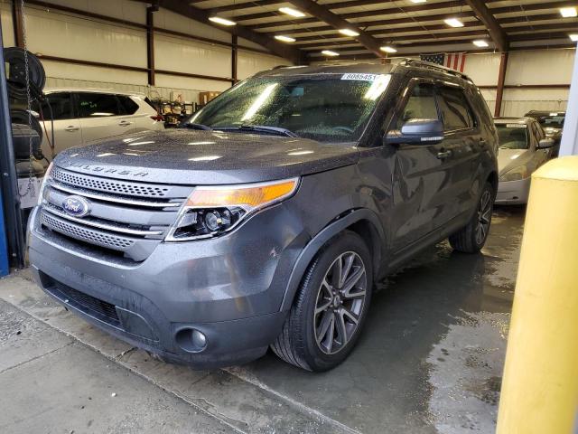 1FM5K7D86FGA12240 - 2015 FORD EXPLORER XLT GRAY photo 1