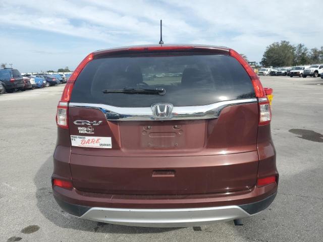 3CZRM3H50GG704566 - 2016 HONDA CR-V EX MAROON photo 6