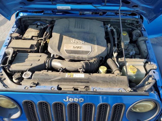 1C4BJWDG3GL238286 - 2016 JEEP WRANGLER U SPORT ლურჯი ფოტო 12