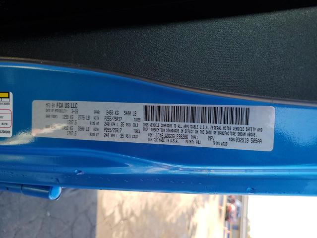 1C4BJWDG3GL238286 - 2016 JEEP WRANGLER U SPORT ლურჯი ფოტო 13