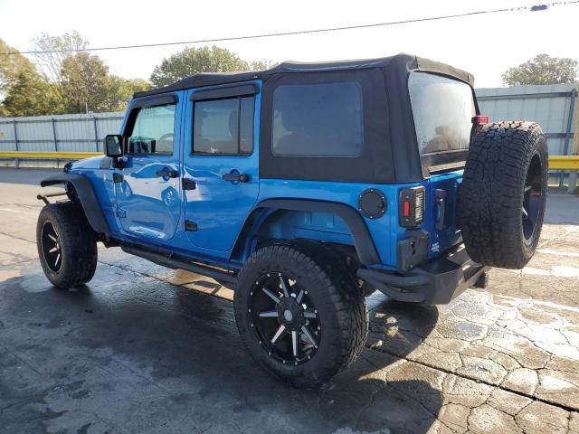 1C4BJWDG3GL238286 - 2016 JEEP WRANGLER U SPORT ლურჯი ფოტო 2