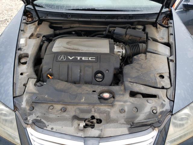 JH4KB16618C004295 - 2008 ACURA RL CHARCOAL photo 11