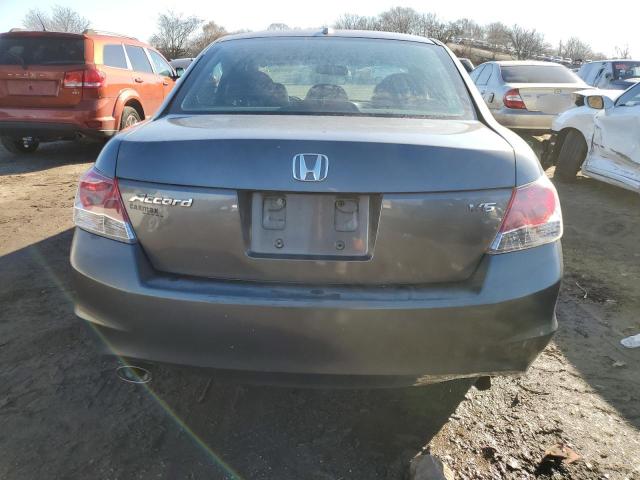 1HGCP36858A021926 - 2008 HONDA ACCORD EXL GRAY photo 6