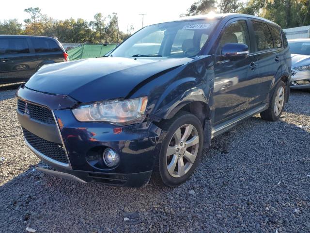 JA4JS4AXXCU004579 - 2012 MITSUBISHI OUTLANDER GT BLUE photo 1