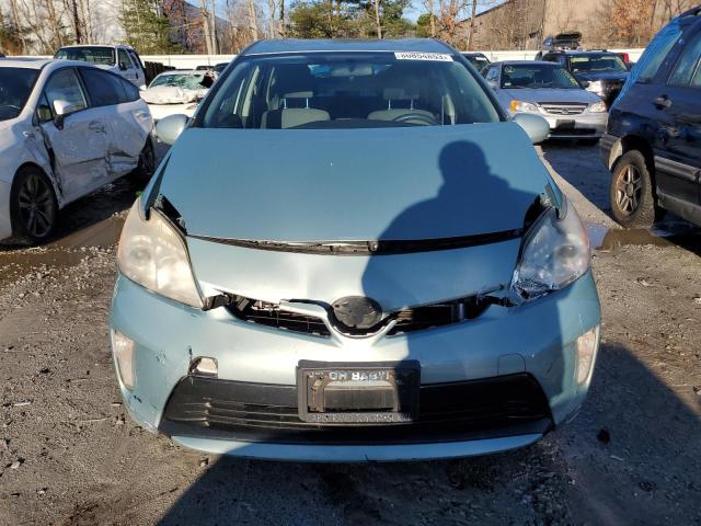 JTDKN3DU2D1673669 - 2013 TOYOTA PRIUS TURQUOISE photo 5