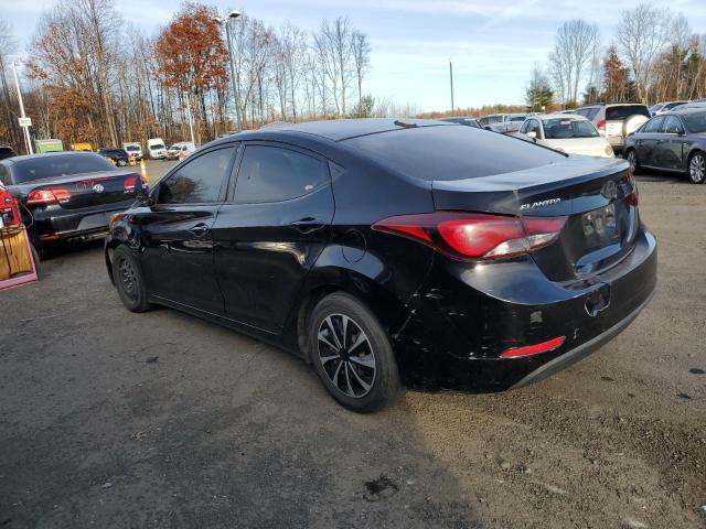 KMHDH4AE4GU600420 - 2016 HYUNDAI ELANTRA SE BLACK photo 2