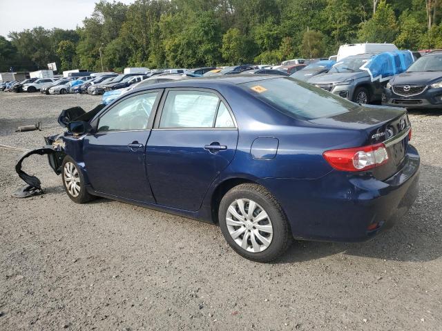 2T1BU4EE3DC025625 - 2013 TOYOTA COROLLA BASE Կապույտ լուսանկար 2