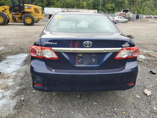 2T1BU4EE3DC025625 - 2013 TOYOTA COROLLA BASE Կապույտ լուսանկար 6