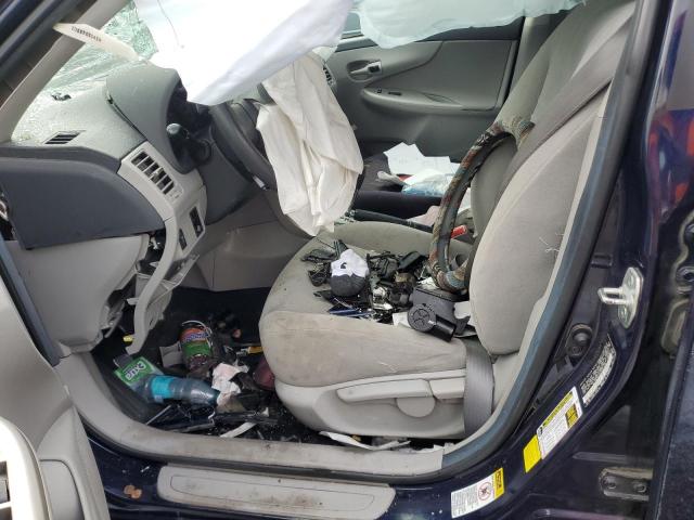 2T1BU4EE3DC025625 - 2013 TOYOTA COROLLA BASE Կապույտ լուսանկար 7