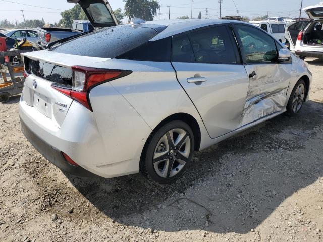 JTDKAMFUXN3188880 - 2022 TOYOTA PRIUS NIGHT SHADE SILVER photo 3