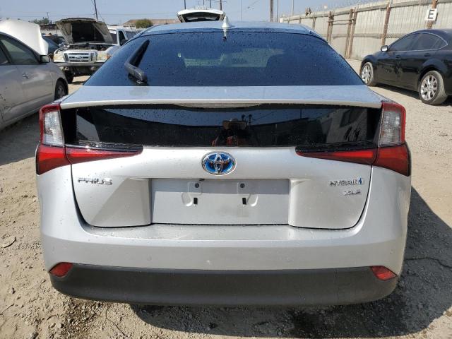 JTDKAMFUXN3188880 - 2022 TOYOTA PRIUS NIGHT SHADE SILVER photo 6