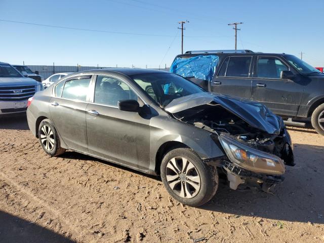 1HGCR2F35DA174549 - 2013 HONDA ACCORD LX GRAY photo 4