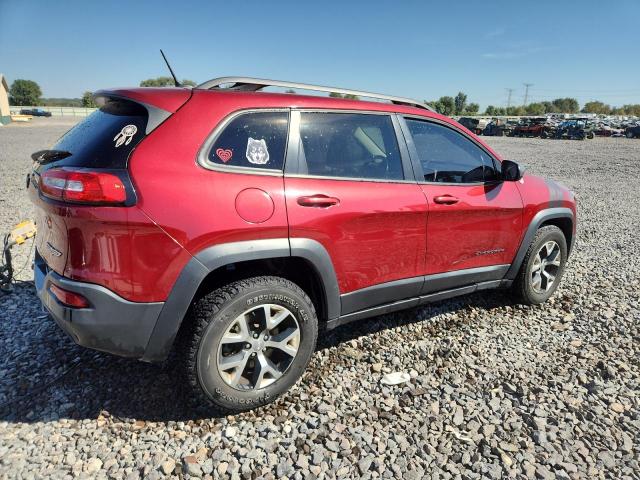 1C4PJMBS7FW634378 - 2015 JEEP CHEROKEE TRAILHAWK RED photo 3