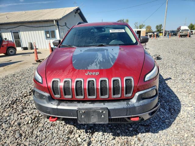 1C4PJMBS7FW634378 - 2015 JEEP CHEROKEE TRAILHAWK RED photo 5