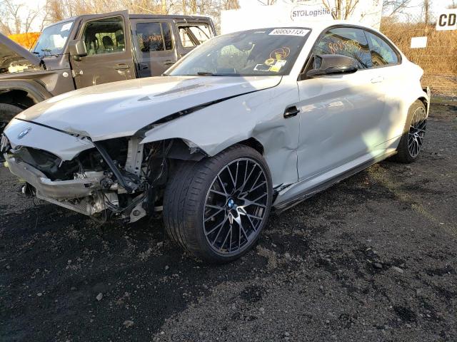 WBS2U7C07L7E45621 - 2020 BMW M2 COMPETITION Білий фото 1