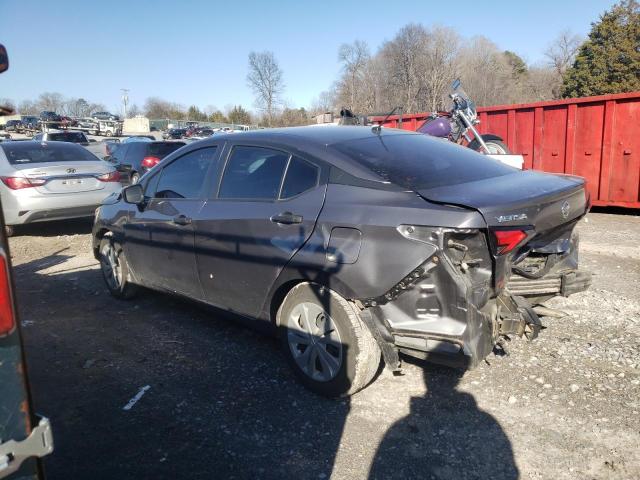 3N1CN8BV6ML876377 - 2021 NISSAN VERSA S GRAY photo 2