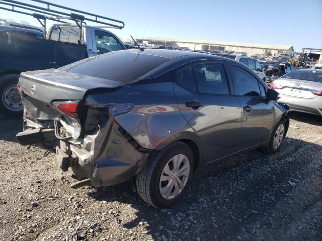 3N1CN8BV6ML876377 - 2021 NISSAN VERSA S GRAY photo 3