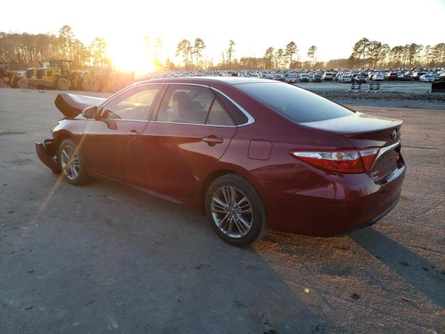 4T1BF1FK9FU914234 - 2015 TOYOTA CAMRY LE BURGUNDY photo 2