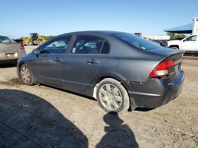 1HGFA16549L024413 - 2009 HONDA CIVIC LX CHARCOAL photo 2