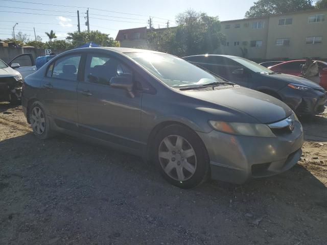 1HGFA16549L024413 - 2009 HONDA CIVIC LX CHARCOAL photo 4