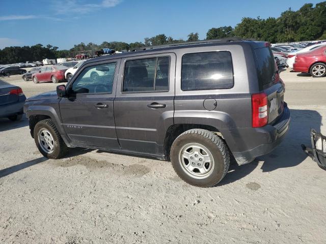 1C4NJPBA1HD150382 - 2017 JEEP PATRIOT SPORT 石墨色 照片 2