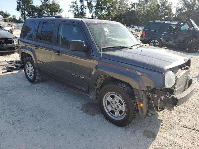 1C4NJPBA1HD150382 - 2017 JEEP PATRIOT SPORT 石墨色 照片 4