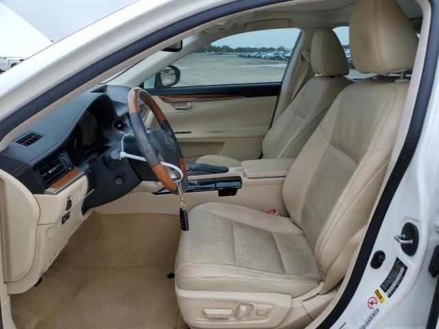 JTHBW1GG4D2008532 - 2013 LEXUS ES 300H WHITE photo 7