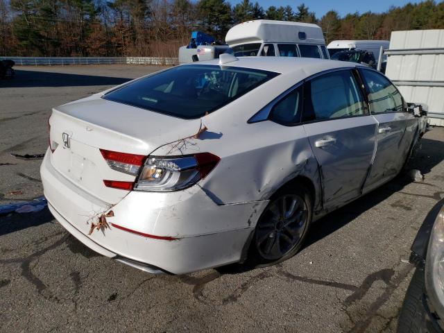 1HGCV1F18LA003815 - 2020 HONDA ACCORD LX WHITE photo 3