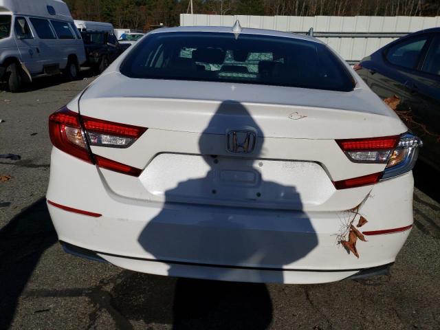 1HGCV1F18LA003815 - 2020 HONDA ACCORD LX WHITE photo 6