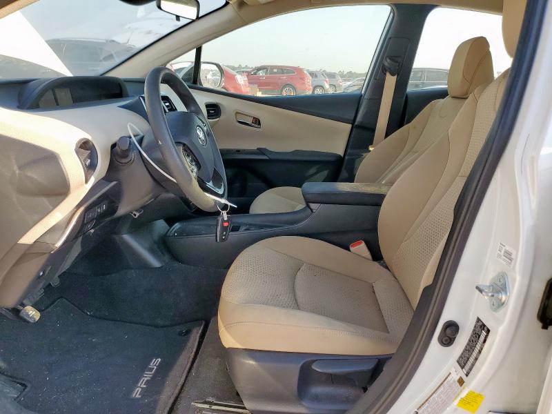 JTDKARFU8K3079567 - 2019 TOYOTA PRIUS Ақ фото 7