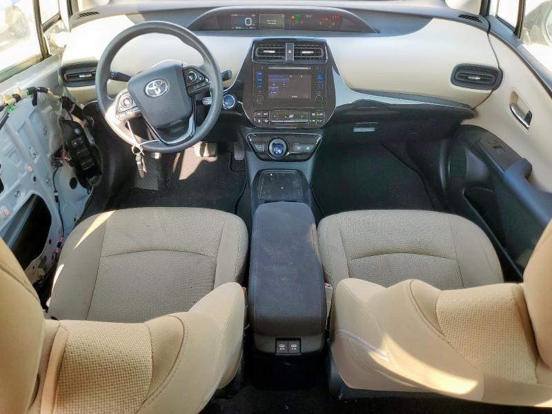 JTDKARFU8K3079567 - 2019 TOYOTA PRIUS Ақ фото 8