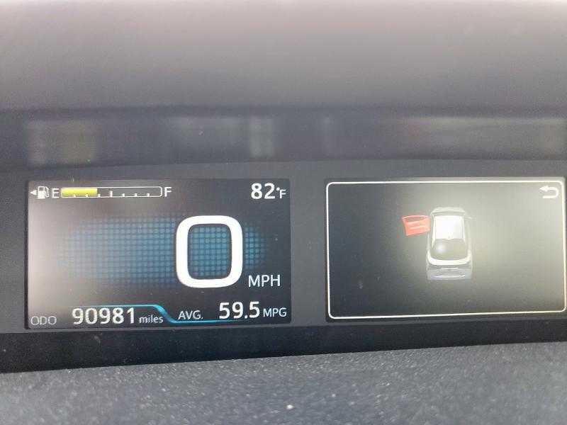 JTDKARFU8K3079567 - 2019 TOYOTA PRIUS Ақ фото 9