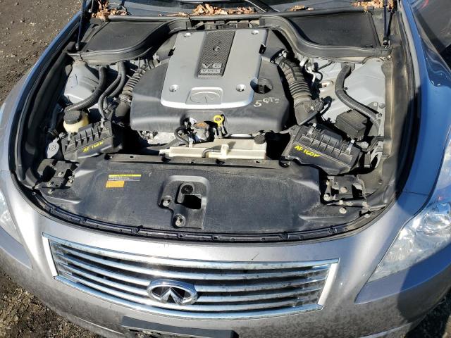 JNKCV64F99M650773 - 2009 INFINITI G37 GRAY photo 11