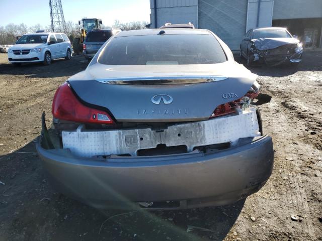 JNKCV64F99M650773 - 2009 INFINITI G37 GRAY photo 6