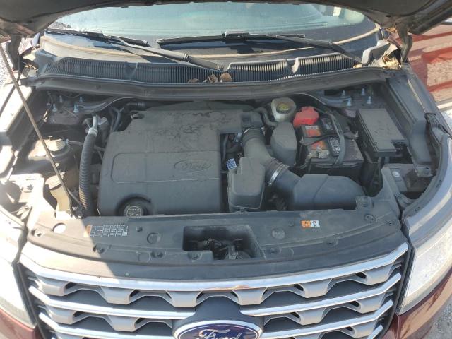 1FM5K7D86GGD35849 - 2016 FORD EXPLORER XLT BROWN photo 12