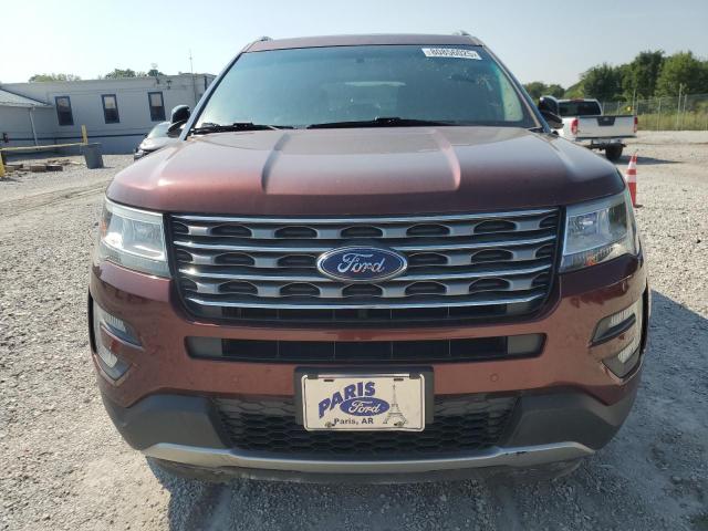 1FM5K7D86GGD35849 - 2016 FORD EXPLORER XLT BROWN photo 5