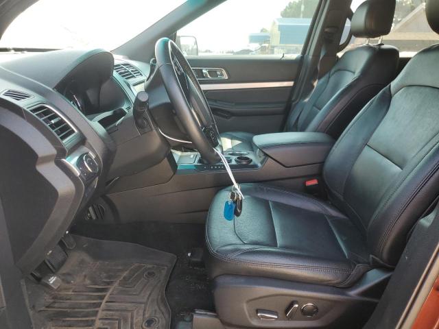 1FM5K7D86GGD35849 - 2016 FORD EXPLORER XLT BROWN photo 7