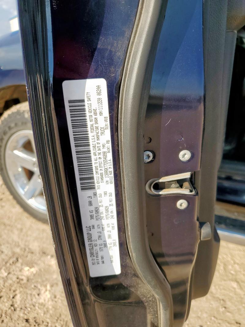 1C6RR6KT7DS546898 - 2013 RAM 1500 ST BLUE photo 12