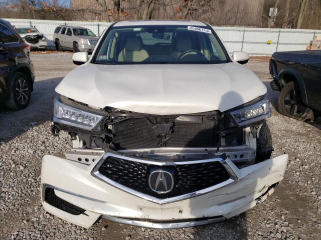 5FRYD4H31HB000307 - 2017 ACURA MDX WHITE photo 5